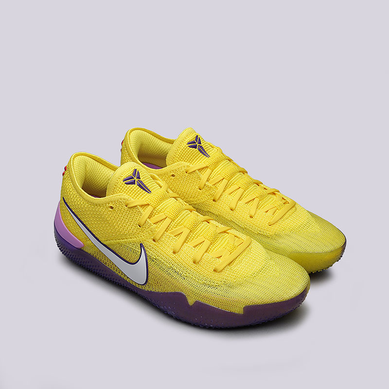 мужские желтые баскетбольные кроссовки Nike Kobe AD NXT 360 AQ1087-700 - цена, описание, фото 2